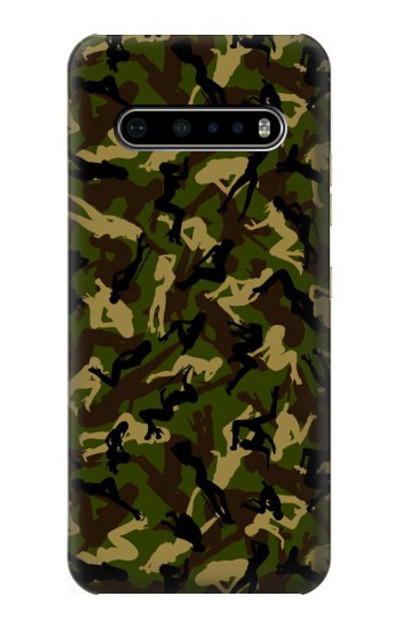 S3356 Sexy Girls Camo Camouflage Case Cover Custodia per LG V60 ThinQ 5G