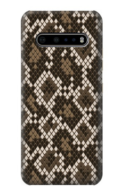 S3389 Seamless Snake Skin Pattern Graphic Case Cover Custodia per LG V60 ThinQ 5G