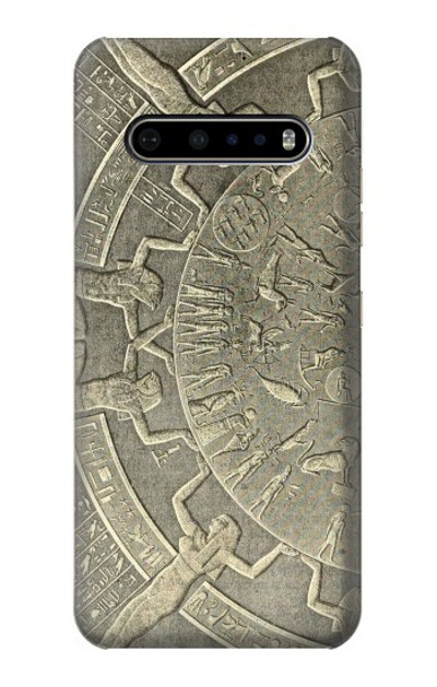 S3396 Dendera Zodiac Ancient Egypt Case Cover Custodia per LG V60 ThinQ 5G