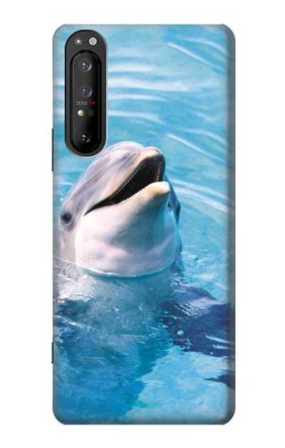 S1291 Dolphin Case Cover Custodia per Sony Xperia 1 II