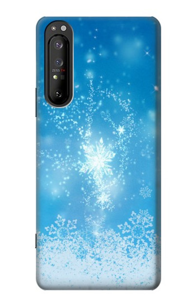 S2923 Frozen Snow Spell Magic Case Cover Custodia per Sony Xperia 1 II