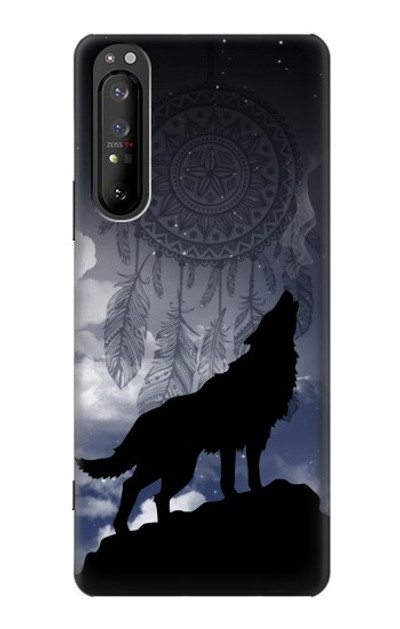 S3011 Dream Catcher Wolf Howling Case Cover Custodia per Sony Xperia 1 II