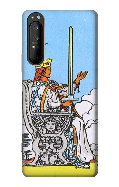 S3068 Tarot Card Queen of Swords Case Cover Custodia per Sony Xperia 1 II