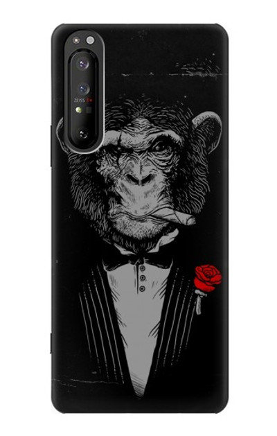 S3167 Funny Monkey God Father Case Cover Custodia per Sony Xperia 1 II