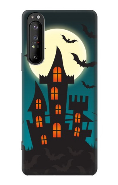 S3268 Halloween Festival Castle Case Cover Custodia per Sony Xperia 1 II