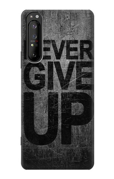 S3367 Never Give Up Case Cover Custodia per Sony Xperia 1 II