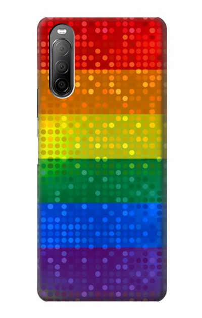 S2683 Rainbow LGBT Pride Flag Case Cover Custodia per Sony Xperia 10 II