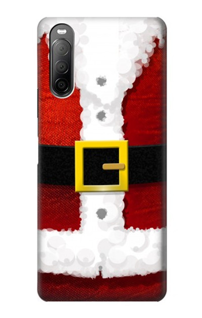 S2846 Christmas Santa Red Suit Case Cover Custodia per Sony Xperia 10 II