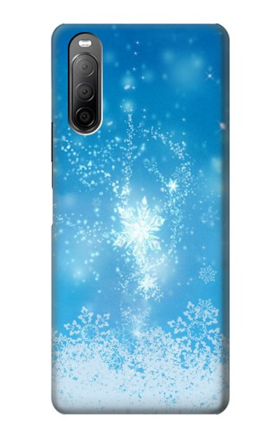 S2923 Frozen Snow Spell Magic Case Cover Custodia per Sony Xperia 10 II