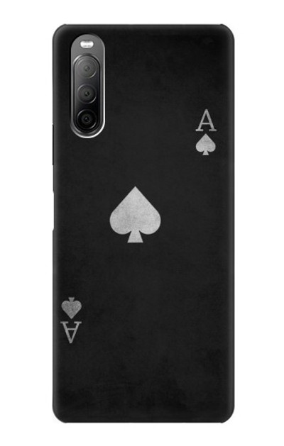 S3152 Black Ace of Spade Case Cover Custodia per Sony Xperia 10 II