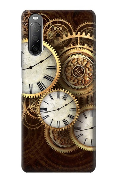 S3172 Gold Clock Live Case Cover Custodia per Sony Xperia 10 II