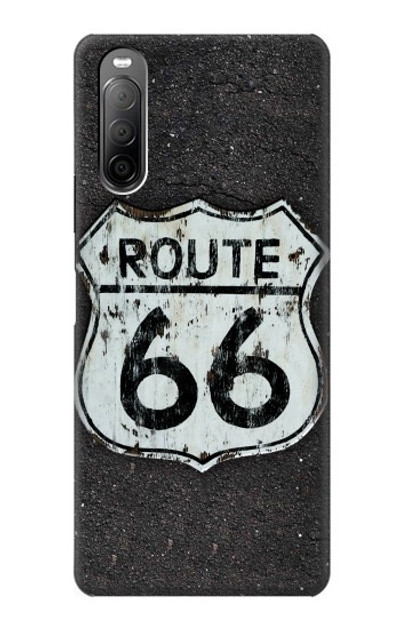 S3207 Route 66 Sign Case Cover Custodia per Sony Xperia 10 II