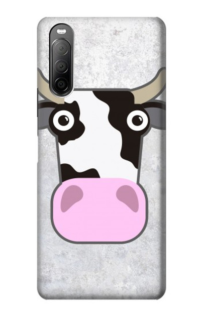 S3257 Cow Cartoon Case Cover Custodia per Sony Xperia 10 II