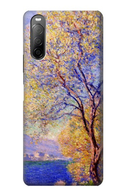 S3339 Claude Monet Antibes Seen from the Salis Gardens Case Cover Custodia per Sony Xperia 10 II