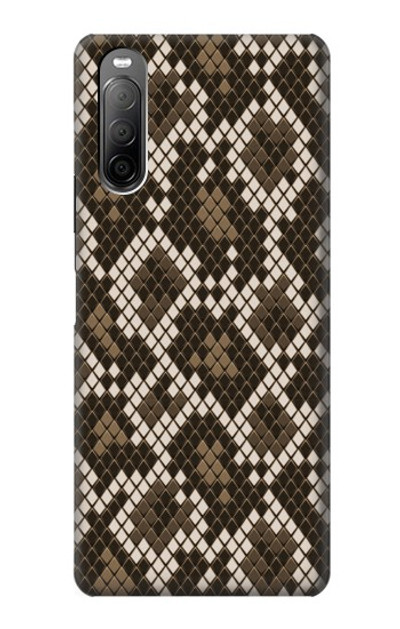 S3389 Seamless Snake Skin Pattern Graphic Case Cover Custodia per Sony Xperia 10 II