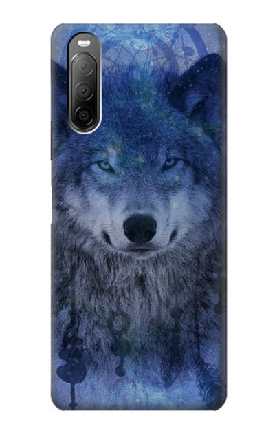 S3410 Wolf Dream Catcher Case Cover Custodia per Sony Xperia 10 II