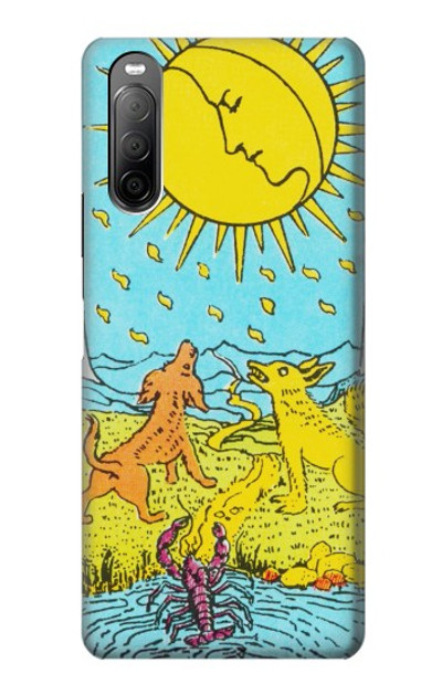 S3435 Tarot Card Moon Case Cover Custodia per Sony Xperia 10 II