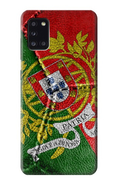 S3300 Portugal Flag Vintage Football Graphic Case Cover Custodia per Samsung Galaxy A31