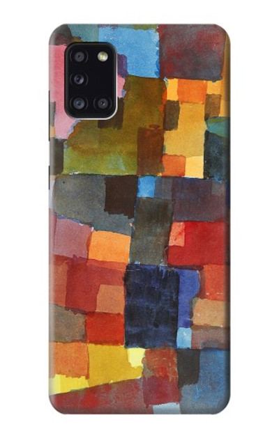 S3341 Paul Klee Raumarchitekturen Case Cover Custodia per Samsung Galaxy A31