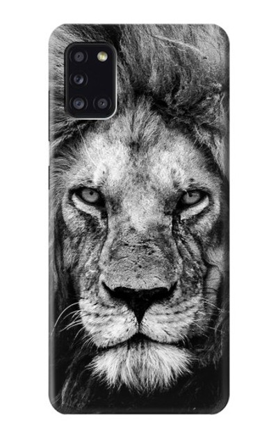 S3372 Lion Face Case Cover Custodia per Samsung Galaxy A31