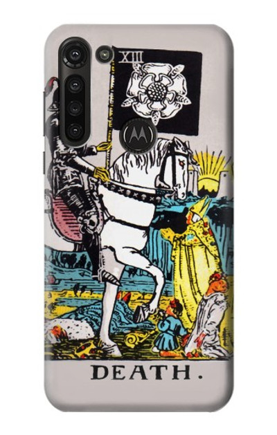 S3008 Tarot Card Death Case Cover Custodia per Motorola Moto G8 Power