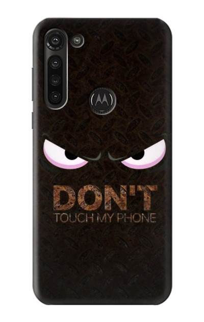 S3412 Do Not Touch My Phone Case Cover Custodia per Motorola Moto G8 Power