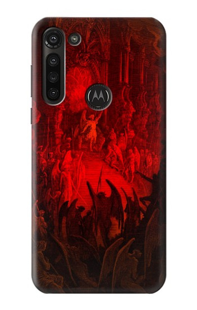 S3583 Paradise Lost Satan Case Cover Custodia per Motorola Moto G8 Power