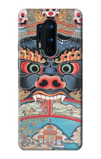 S0572 Tibet Art Case Cover Custodia per OnePlus 8 Pro