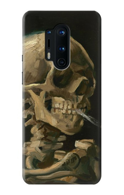 S3358 Vincent Van Gogh Skeleton Cigarette Case Cover Custodia per OnePlus 8 Pro