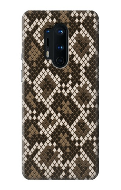 S3389 Seamless Snake Skin Pattern Graphic Case Cover Custodia per OnePlus 8 Pro