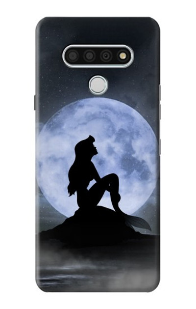 S2668 Mermaid Silhouette Moon Night Case Cover Custodia per LG Stylo 6