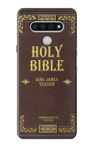 S2889 Holy Bible Cover King James Version Case Cover Custodia per LG Stylo 6