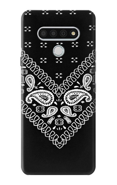 S3363 Bandana Black Pattern Case Cover Custodia per LG Stylo 6