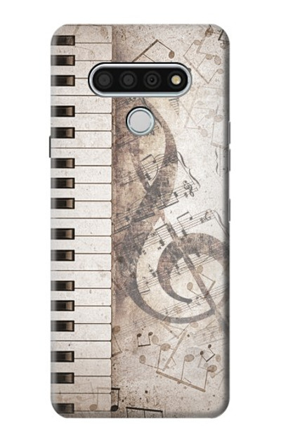 S3390 Music Note Case Cover Custodia per LG Stylo 6