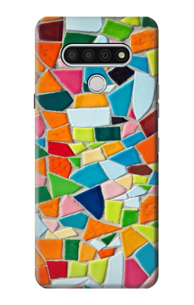 S3391 Abstract Art Mosaic Tiles Graphic Case Cover Custodia per LG Stylo 6