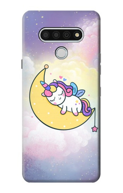 S3485 Cute Unicorn Sleep Case Cover Custodia per LG Stylo 6