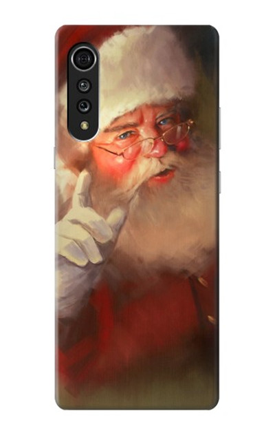 S1144 Xmas Santa Claus Case Cover Custodia per LG Velvet