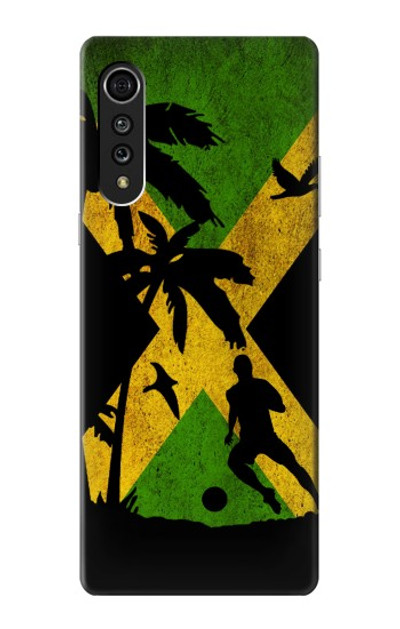 S2975 Jamaica Football Soccer Case Cover Custodia per LG Velvet