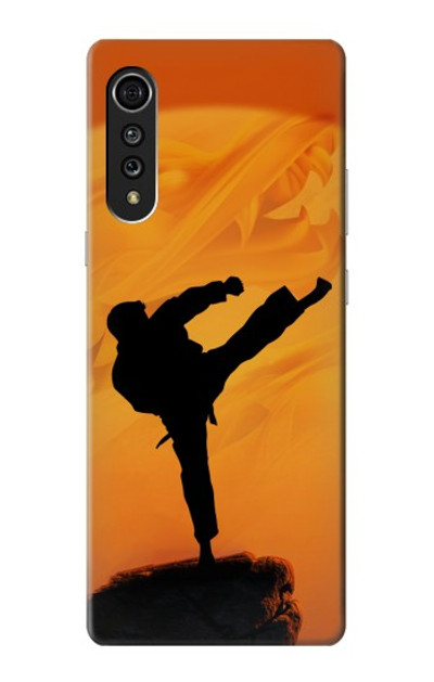 S3024 Kung Fu Karate Fighter Case Cover Custodia per LG Velvet