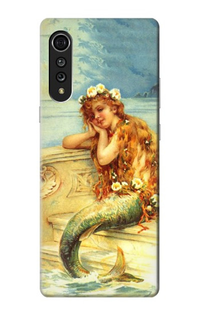 S3184 Little Mermaid Painting Case Cover Custodia per LG Velvet