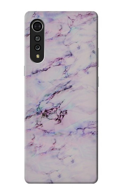 S3215 Seamless Pink Marble Case Cover Custodia per LG Velvet