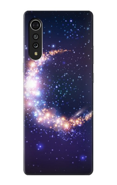 S3324 Crescent Moon Galaxy Case Cover Custodia per LG Velvet