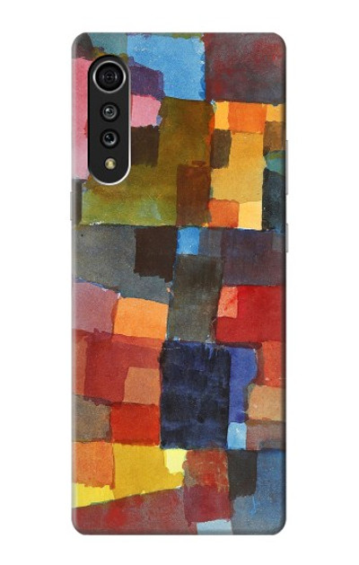 S3341 Paul Klee Raumarchitekturen Case Cover Custodia per LG Velvet