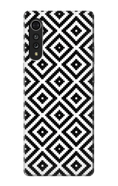 S3424 Ruta Pattern Case Cover Custodia per LG Velvet