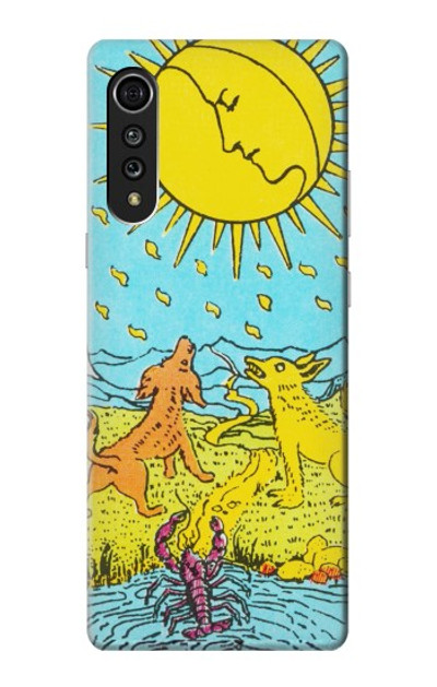 S3435 Tarot Card Moon Case Cover Custodia per LG Velvet