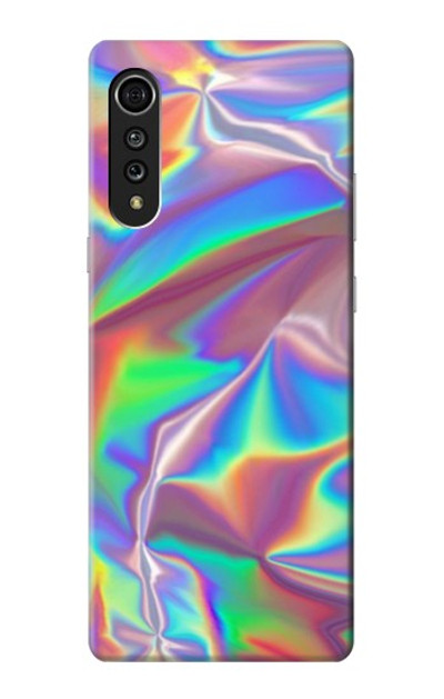 S3597 Holographic Photo Printed Case Cover Custodia per LG Velvet