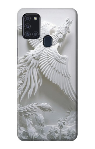 S0516 Phoenix Carving Case Cover Custodia per Samsung Galaxy A21s