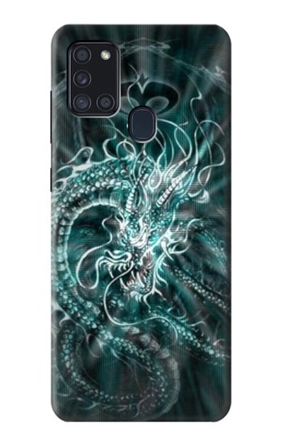 S1006 Digital Chinese Dragon Case Cover Custodia per Samsung Galaxy A21s