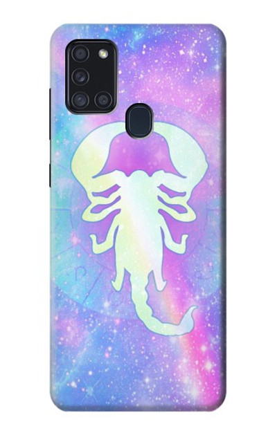 S3267 Zodiac Scorpio Case Cover Custodia per Samsung Galaxy A21s