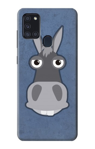 S3271 Donkey Cartoon Case Cover Custodia per Samsung Galaxy A21s
